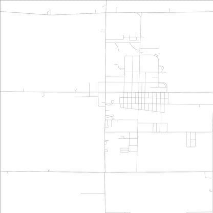 ROAD MAP OF MANSON, LOWA BY MAPBAKES