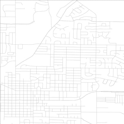 ROAD MAP OF MARION, LOWA BY MAPBAKES