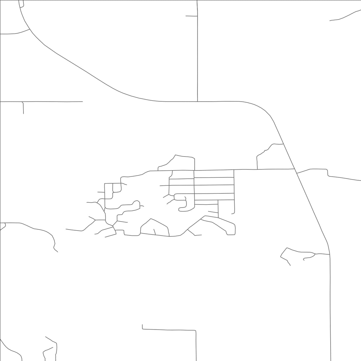 ROAD MAP OF LEISURE LAKE, MISSOURI BY MAPBAKES