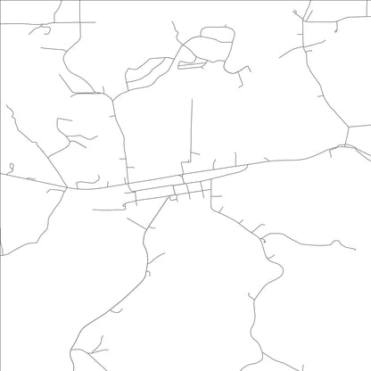 ROAD MAP OF LESLIE, MISSOURI BY MAPBAKES