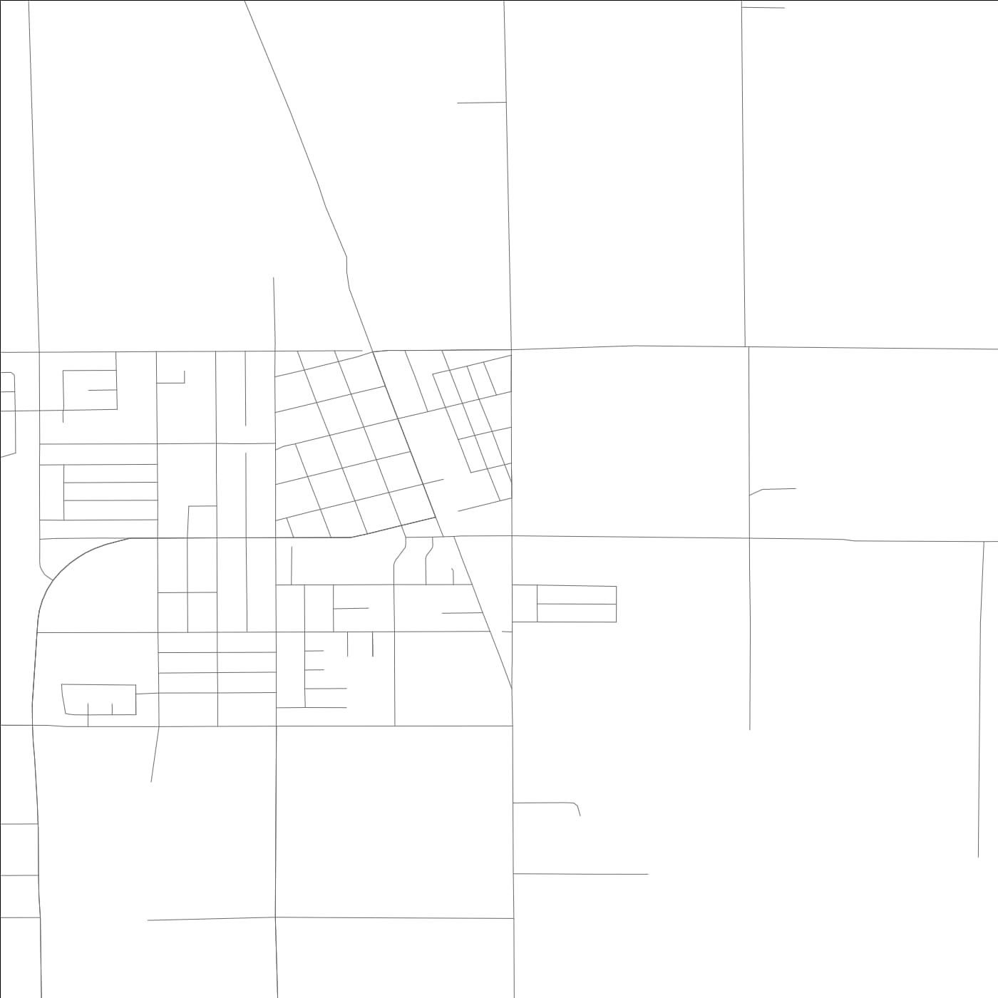 ROAD MAP OF GUSTINE, CALIFORNIA BY MAPBAKES