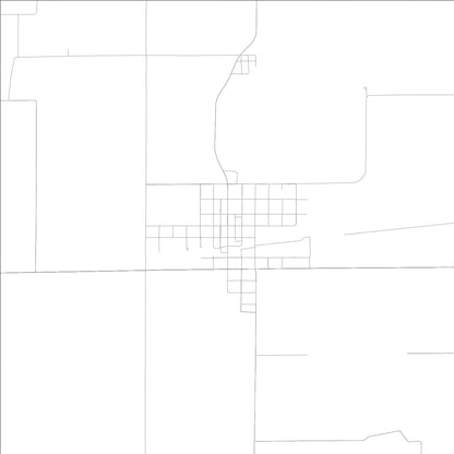 ROAD MAP OF HERRICK, ILLINOIS BY MAPBAKES