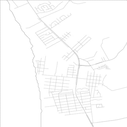 ROAD MAP OF HALF MOON BAY, CALIFORNIA BY MAPBAKES