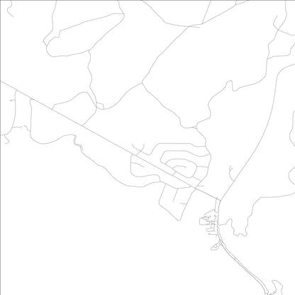 ROAD MAP OF HAMILTON BRANCH, CALIFORNIA BY MAPBAKES