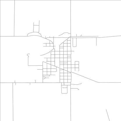 ROAD MAP OF LILBOURN, MISSOURI BY MAPBAKES