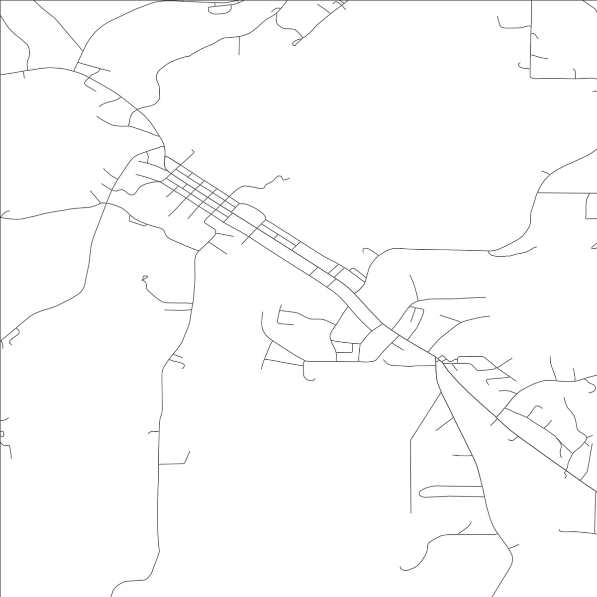 ROAD MAP OF LINN, MISSOURI BY MAPBAKES