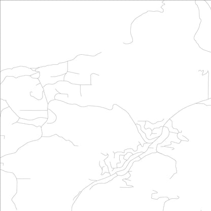 ROAD MAP OF HARBISON CANYON, CALIFORNIA BY MAPBAKES