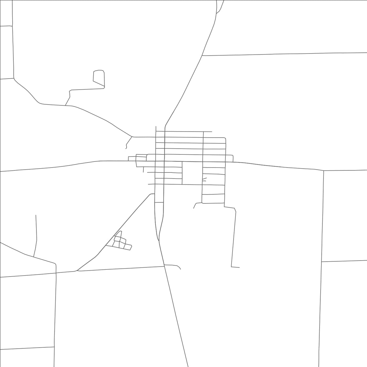 ROAD MAP OF LINNEUS, MISSOURI BY MAPBAKES