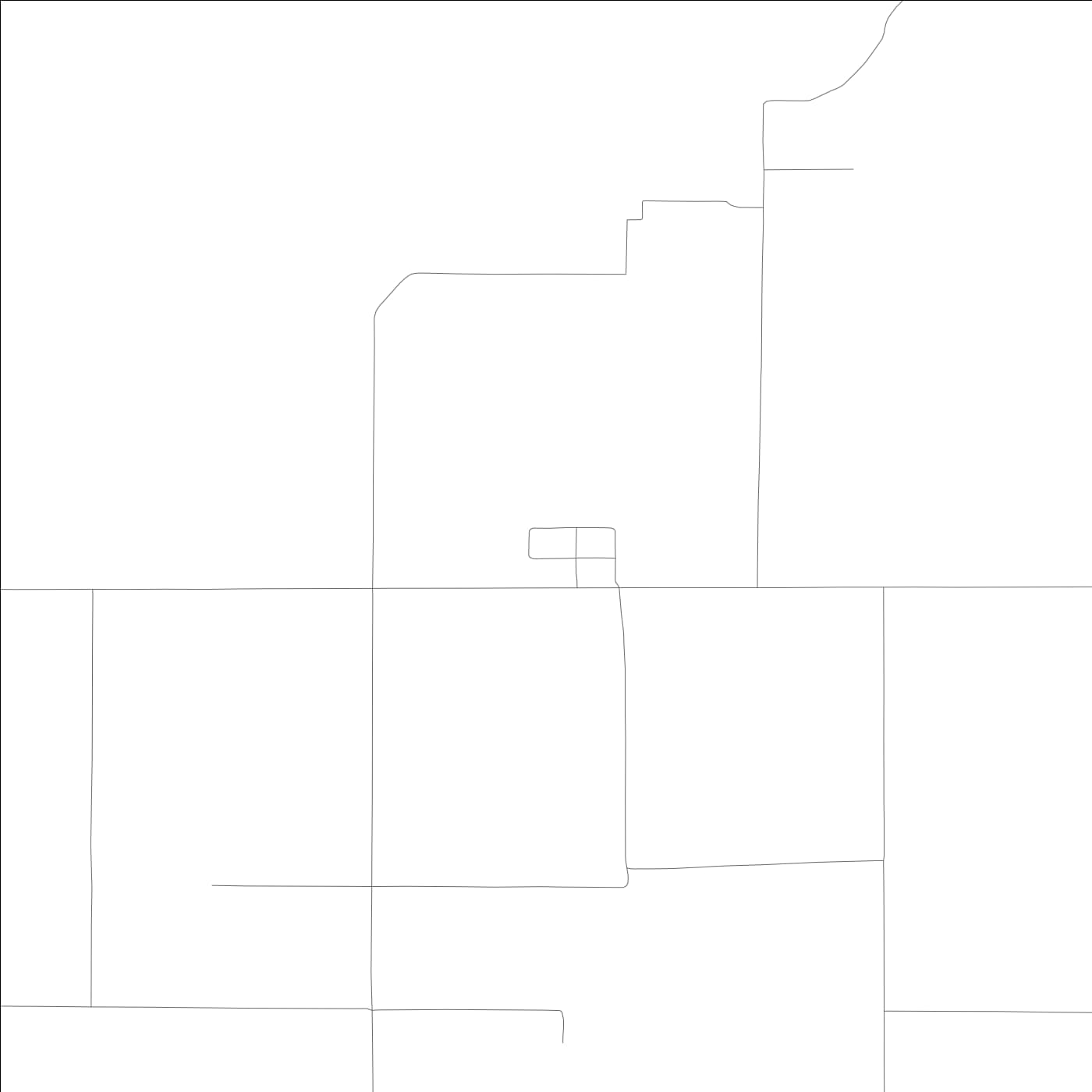 ROAD MAP OF HARDWICK, CALIFORNIA BY MAPBAKES