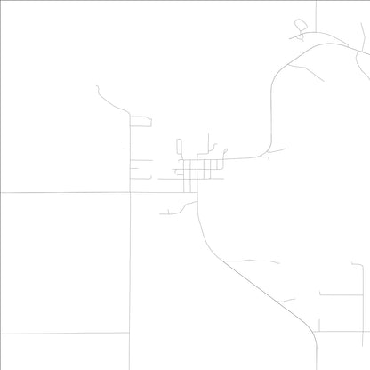 ROAD MAP OF MCCAUSLAND, LOWA BY MAPBAKES