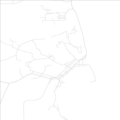 ROAD MAP OF MCGREGOR, LOWA BY MAPBAKES