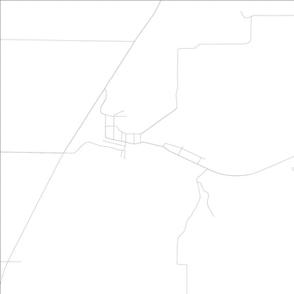 ROAD MAP OF HILLVIEW, ILLINOIS BY MAPBAKES