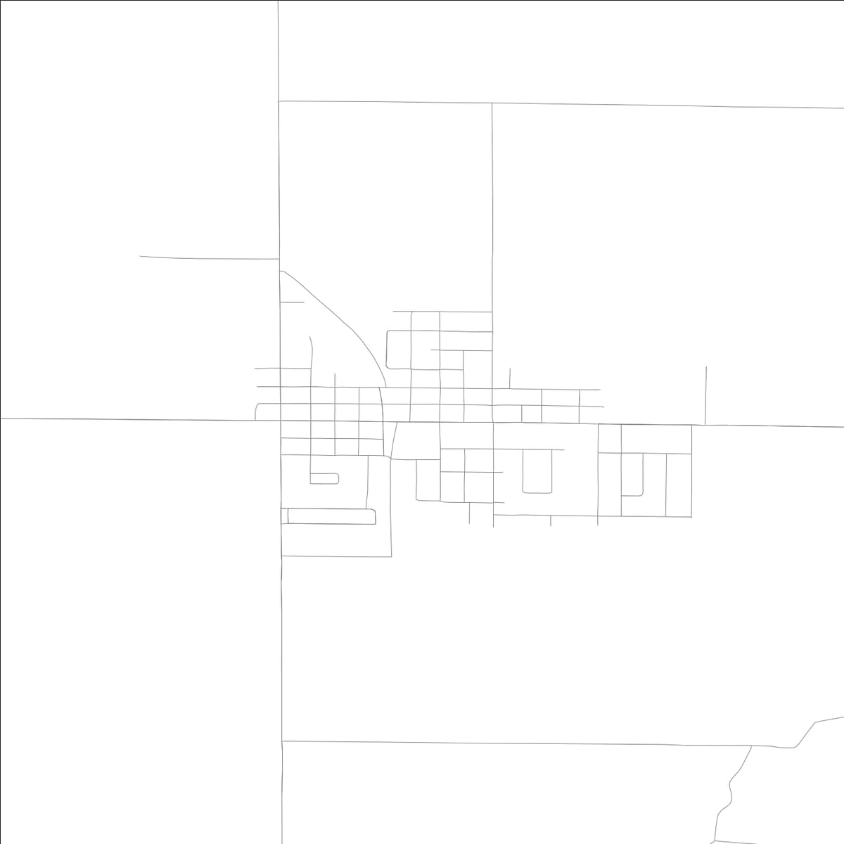 ROAD MAP OF MEDIAPOLIS, LOWA BY MAPBAKES