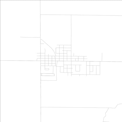 ROAD MAP OF MEDIAPOLIS, LOWA BY MAPBAKES