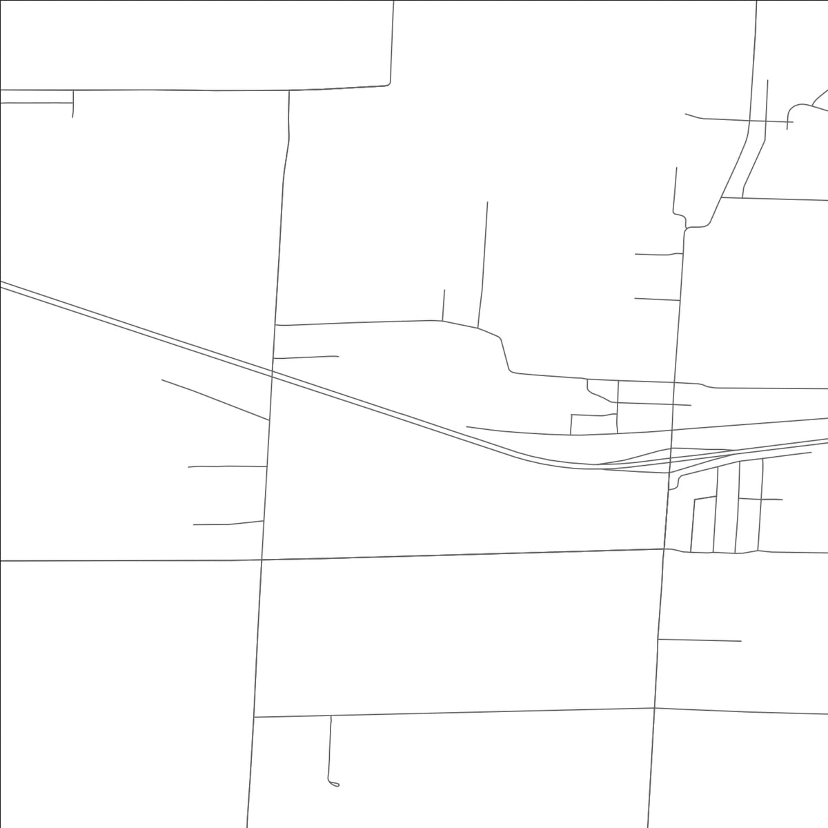 ROAD MAP OF LONE JACK, MISSOURI BY MAPBAKES