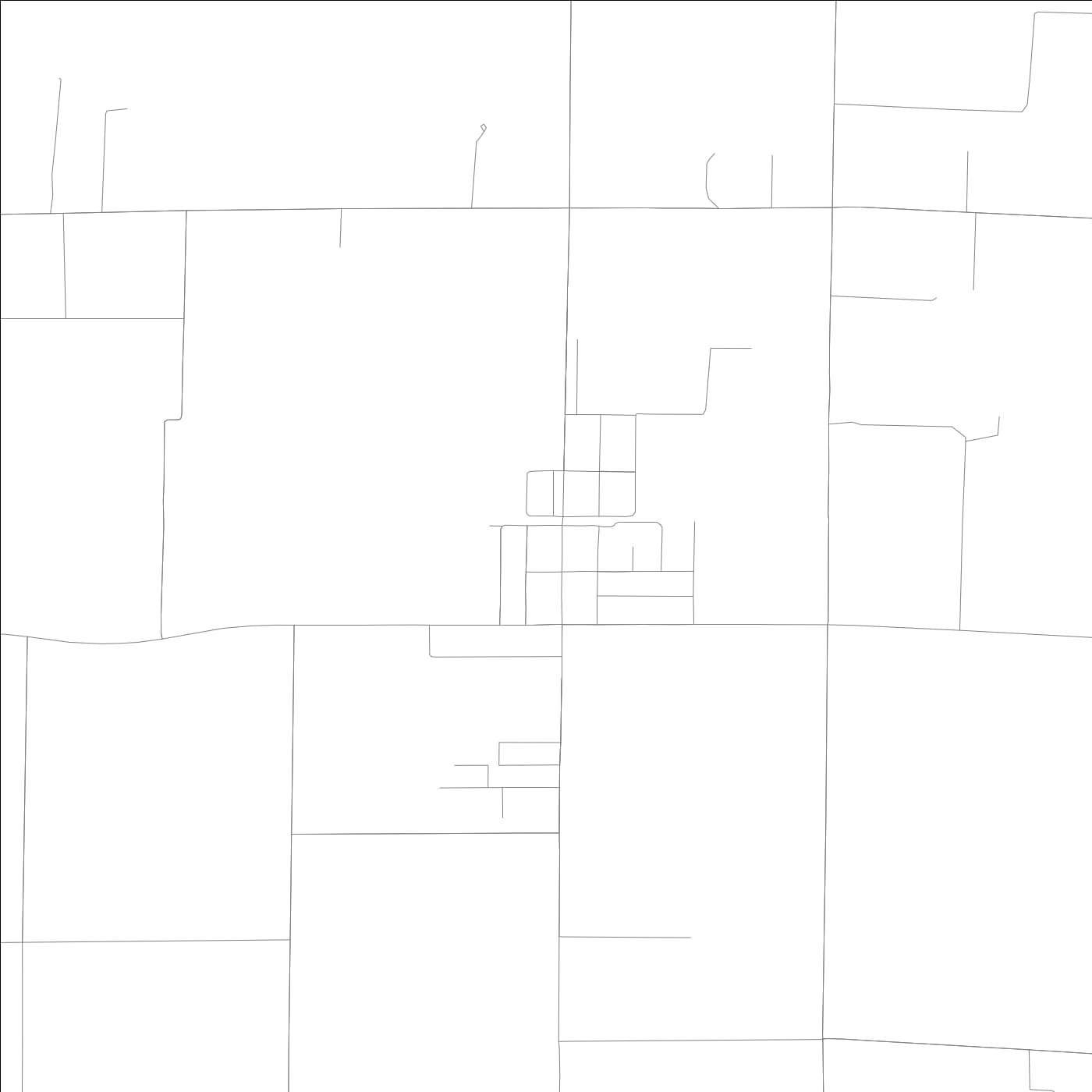 ROAD MAP OF HOFFMAN, ILLINOIS BY MAPBAKES