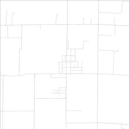 ROAD MAP OF HOFFMAN, ILLINOIS BY MAPBAKES