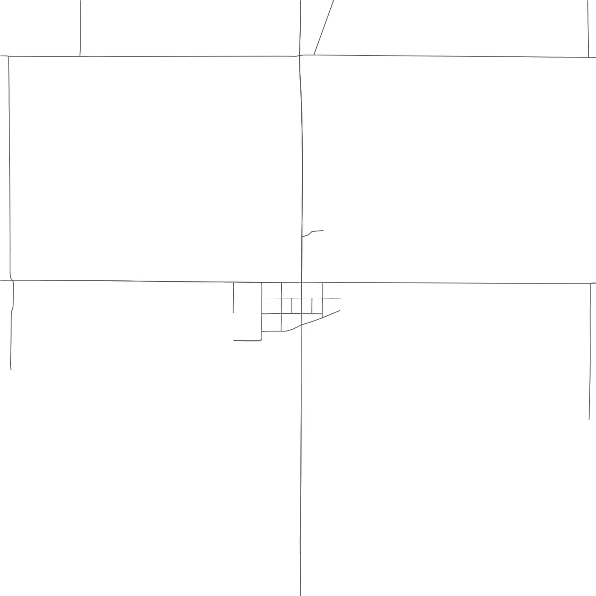 ROAD MAP OF LUDLOW, MISSOURI BY MAPBAKES
