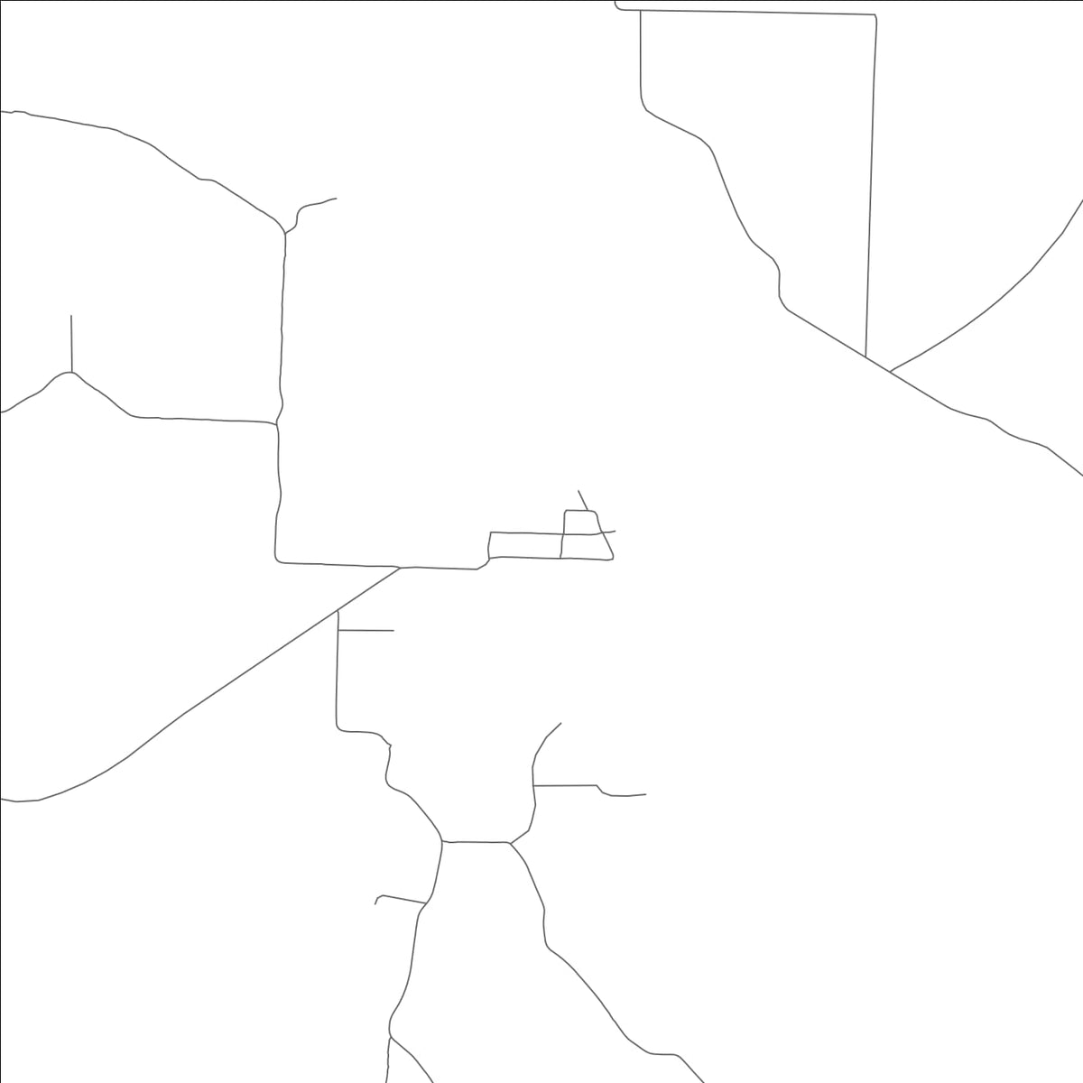 ROAD MAP OF LUPUS, MISSOURI BY MAPBAKES