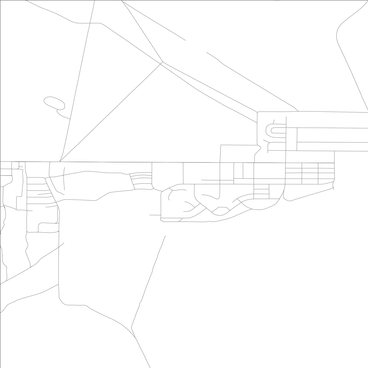 ROAD MAP OF HERLONG, CALIFORNIA BY MAPBAKES