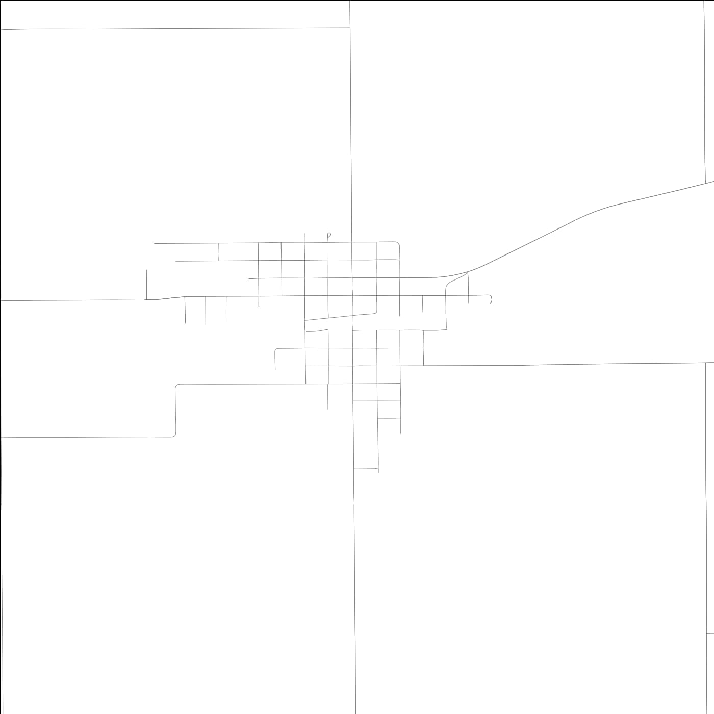 ROAD MAP OF HOMER, ILLINOIS BY MAPBAKES