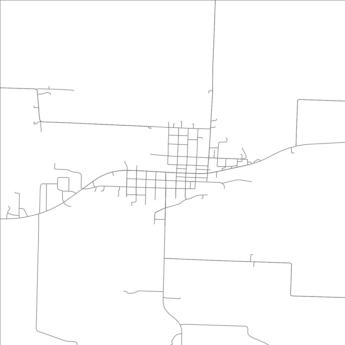 ROAD MAP OF MADISON, MISSOURI BY MAPBAKES
