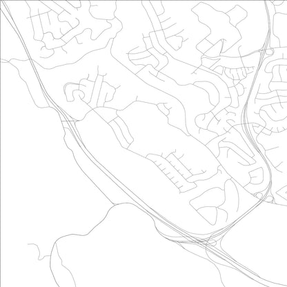 ROAD MAP OF HIGHLAND, CALIFORNIA BY MAPBAKES