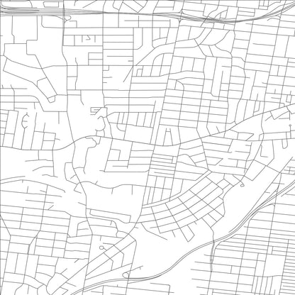 ROAD MAP OF MAPLEWOOD, MISSOURI BY MAPBAKES