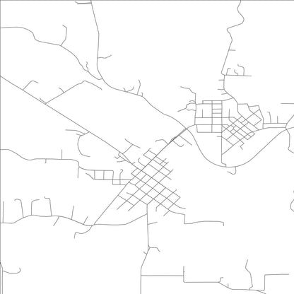 ROAD MAP OF MARBLE HILL, MISSOURI BY MAPBAKES