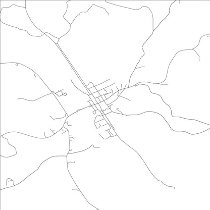 ROAD MAP OF MARQUAND, MISSOURI BY MAPBAKES
