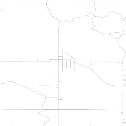 ROAD MAP OF EDEN, IDAHO BY MAPBAKES