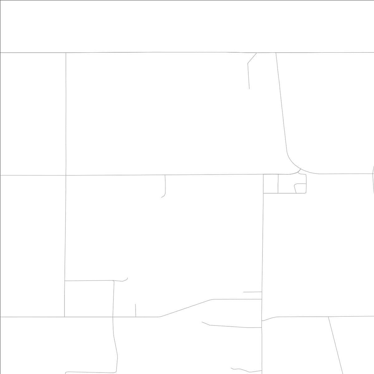 ROAD MAP OF MONA, LOWA BY MAPBAKES
