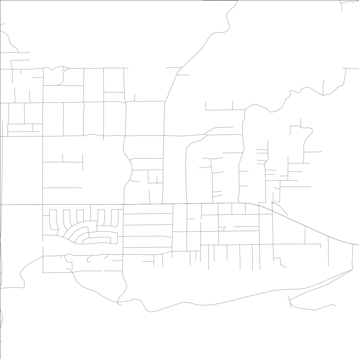 ROAD MAP OF HOMELAND, CALIFORNIA BY MAPBAKES