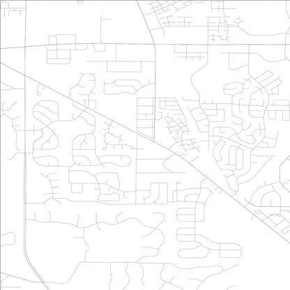 ROAD MAP OF INDIAN CREEK, ILLINOIS BY MAPBAKES