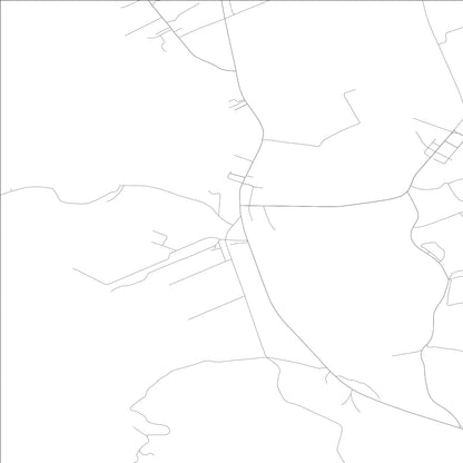 ROAD MAP OF HOPLAND, CALIFORNIA BY MAPBAKES