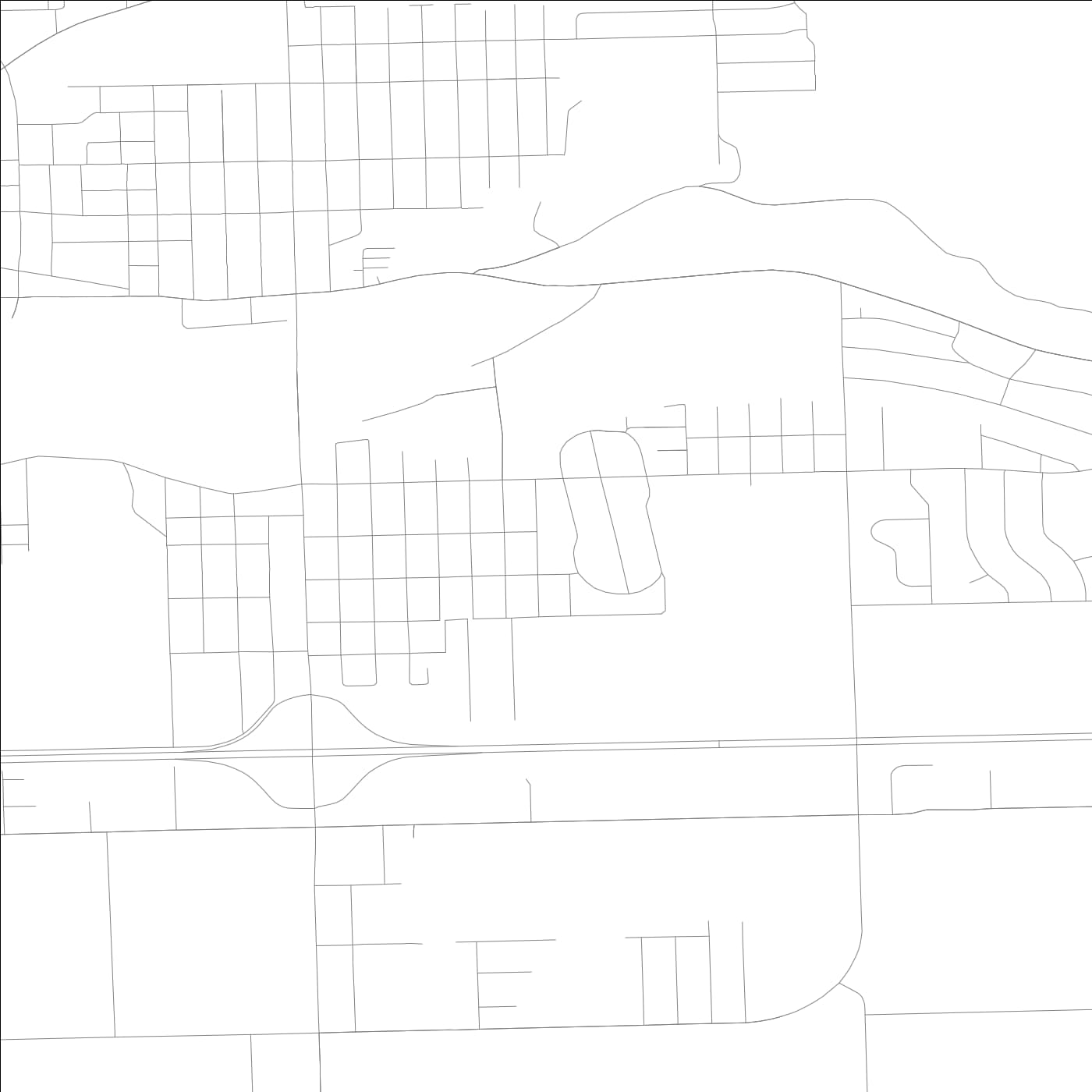 ROAD MAP OF INGALLS PARK, ILLINOIS BY MAPBAKES