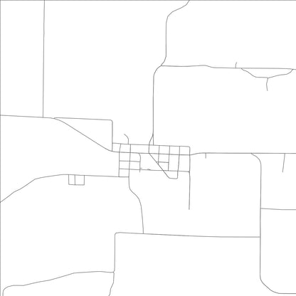 ROAD MAP OF MCFALL, MISSOURI BY MAPBAKES