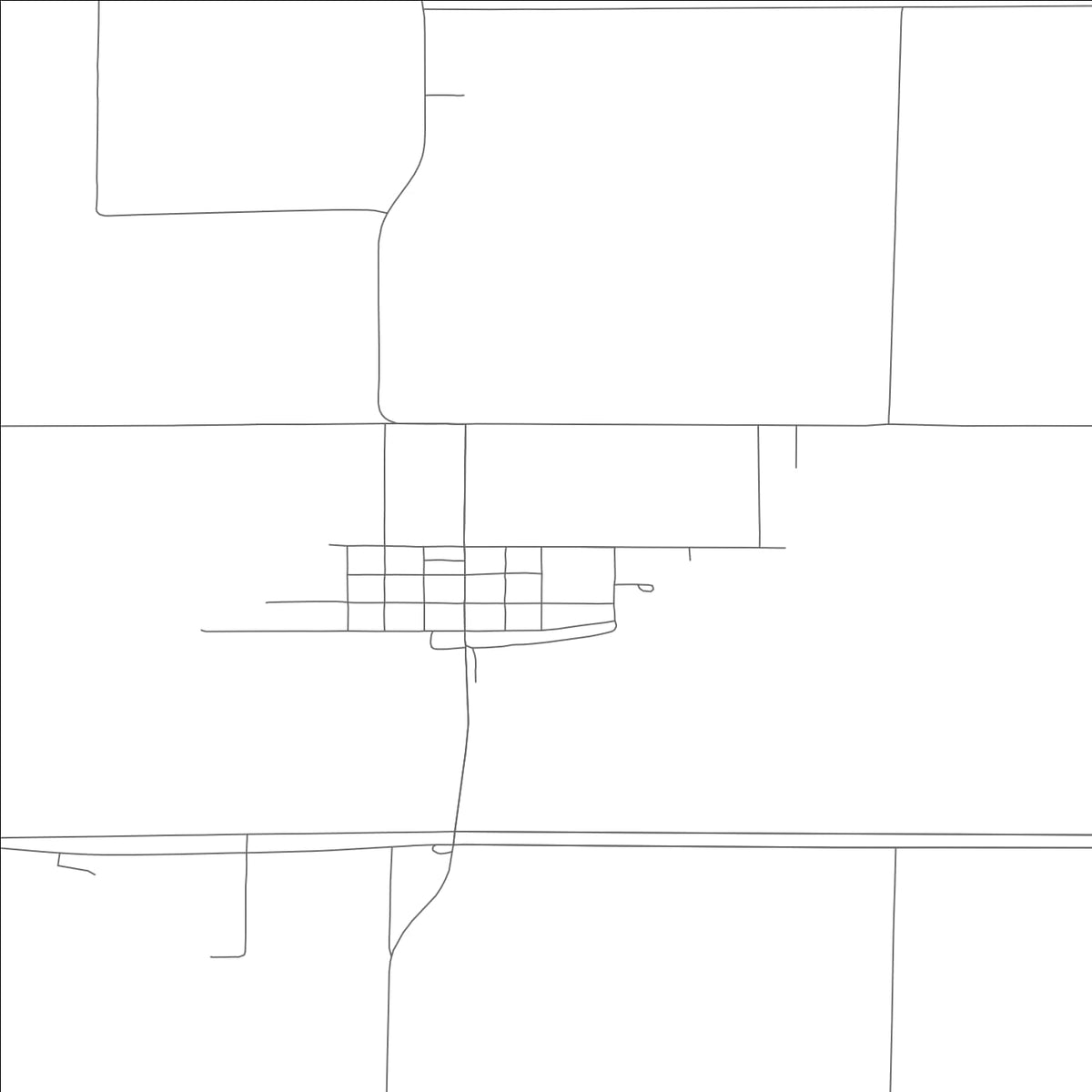 ROAD MAP OF MEADVILLE, MISSOURI BY MAPBAKES