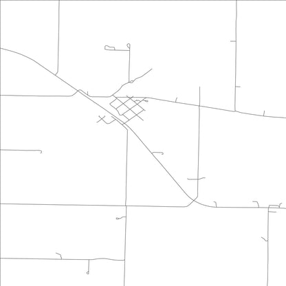 ROAD MAP OF MEDILL, MISSOURI BY MAPBAKES