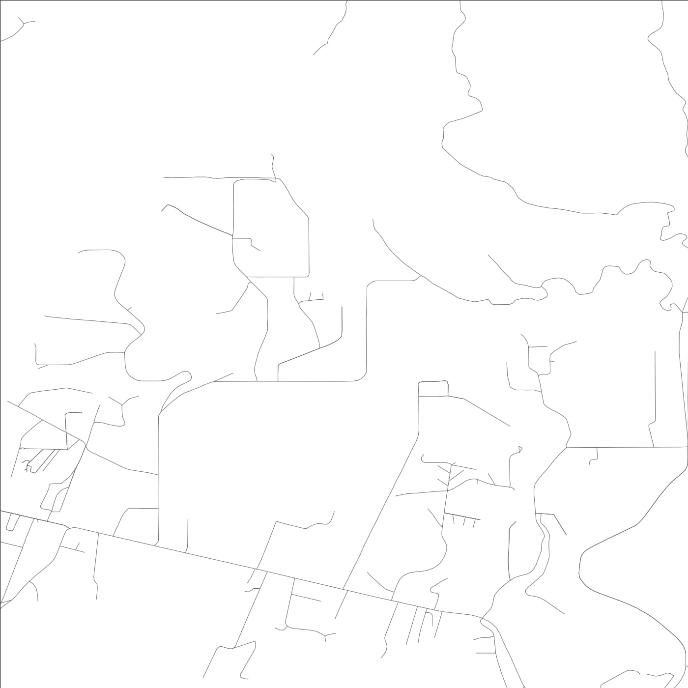 ROAD MAP OF HYDESVILLE, CALIFORNIA BY MAPBAKES