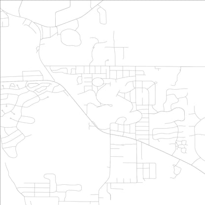 ROAD MAP OF ISLAND LAKE, ILLINOIS BY MAPBAKES