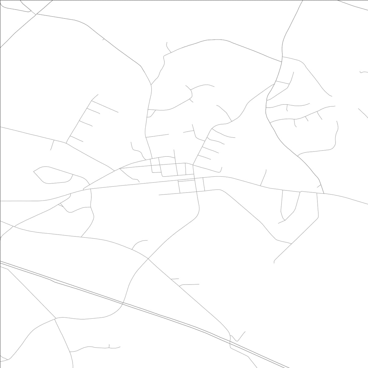 ROAD MAP OF BOGART, GEORGIA BY MAPBAKES