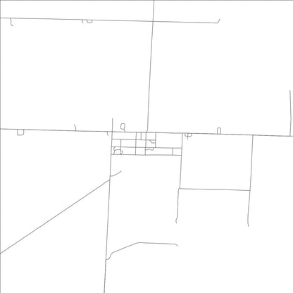ROAD MAP OF METZ, MISSOURI BY MAPBAKES