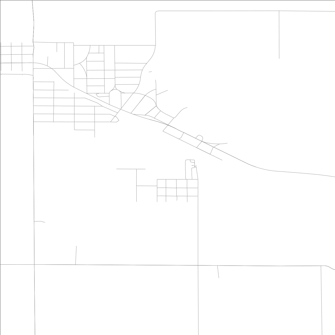 ROAD MAP OF JEISYVILLE, ILLINOIS BY MAPBAKES