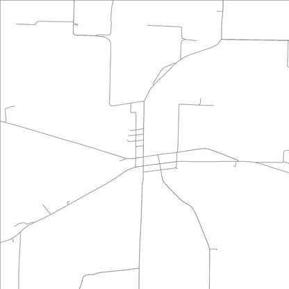 ROAD MAP OF MIDDLETOWN, MISSOURI BY MAPBAKES