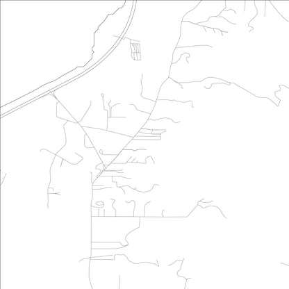 ROAD MAP OF INDIANOLA, CALIFORNIA BY MAPBAKES