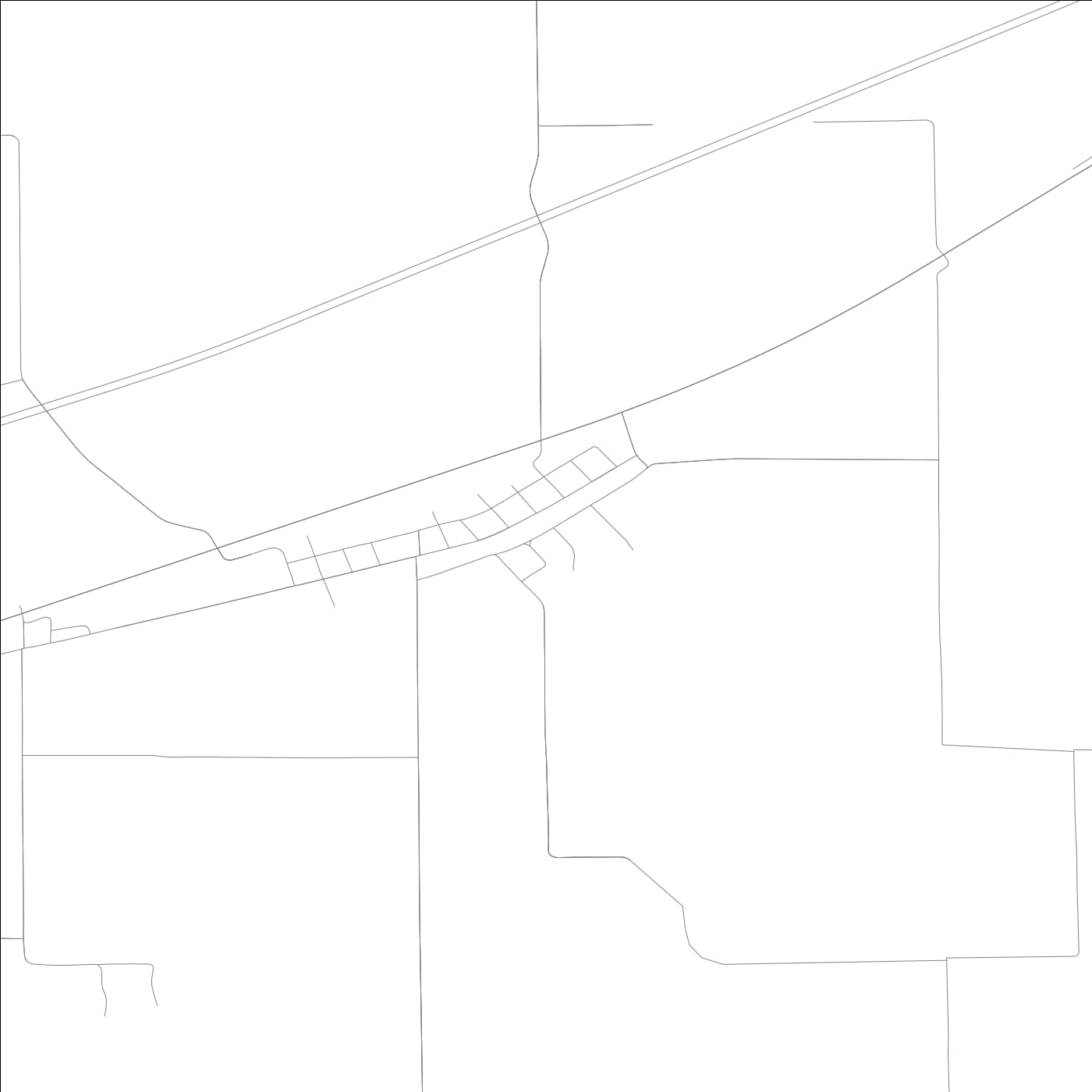 ROAD MAP OF JEWETT, ILLINOIS BY MAPBAKES