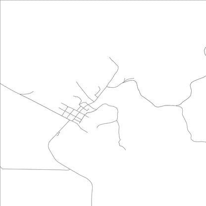 ROAD MAP OF MILL SPRING, MISSOURI BY MAPBAKES