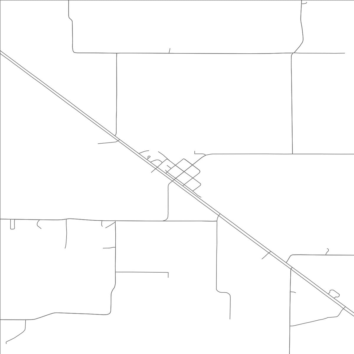 ROAD MAP OF MILLARD, MISSOURI BY MAPBAKES