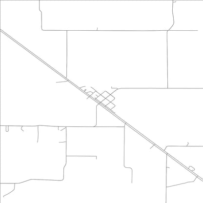 ROAD MAP OF MILLARD, MISSOURI BY MAPBAKES